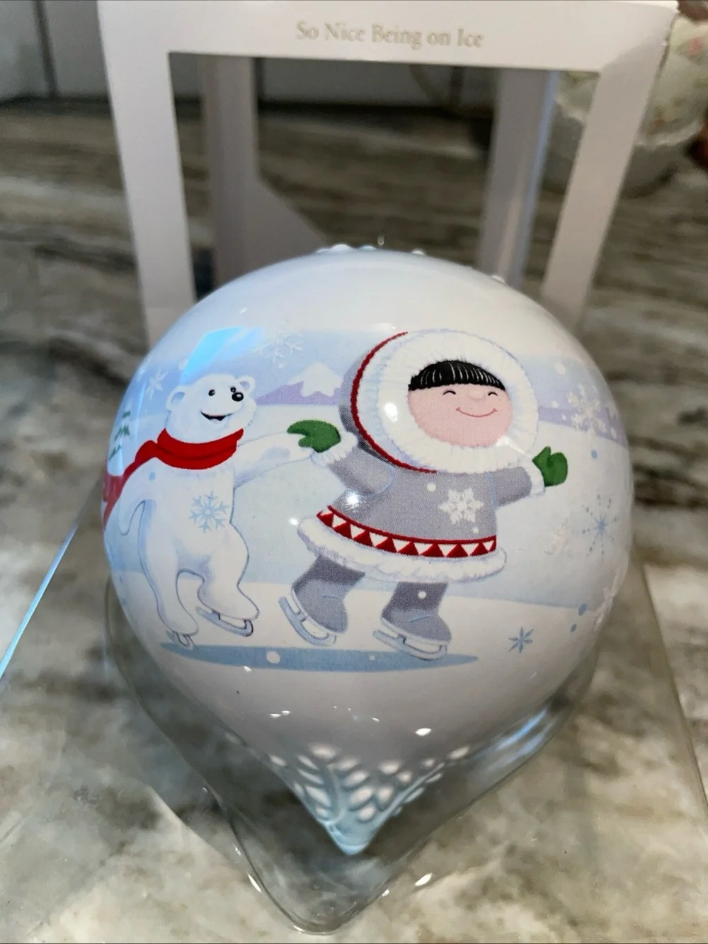 Hallmark Ornament 2008 Frosty Friends “So Nice Being On Ice” 4